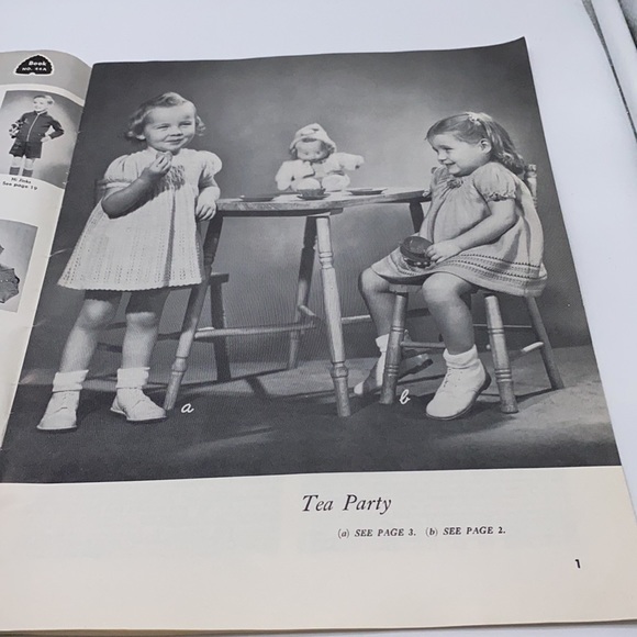 Vintage Beehive Two to Six Years Book 44A Children’s Knitting Patterns - Picture 4 of 7